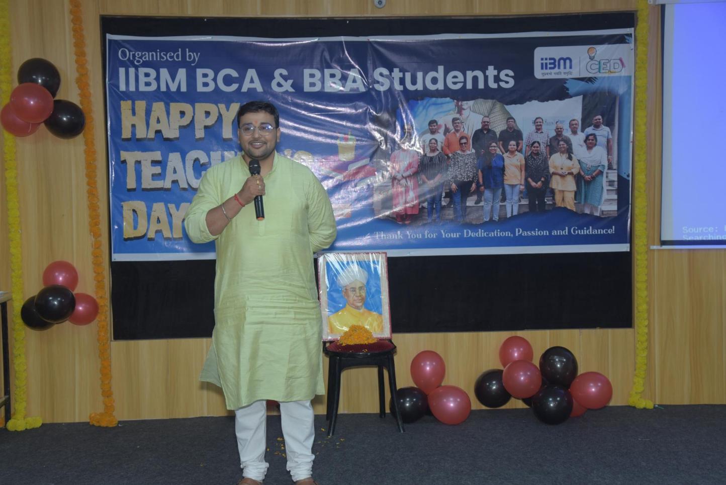 Teacher’s Day Celebration at IIBM – Honouring Educators with Joy and Gratitude